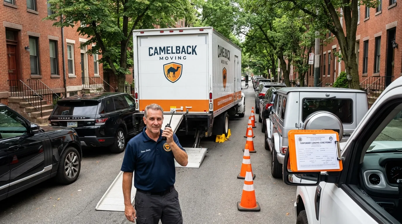 City street loading permit setup in Marlborough, NH