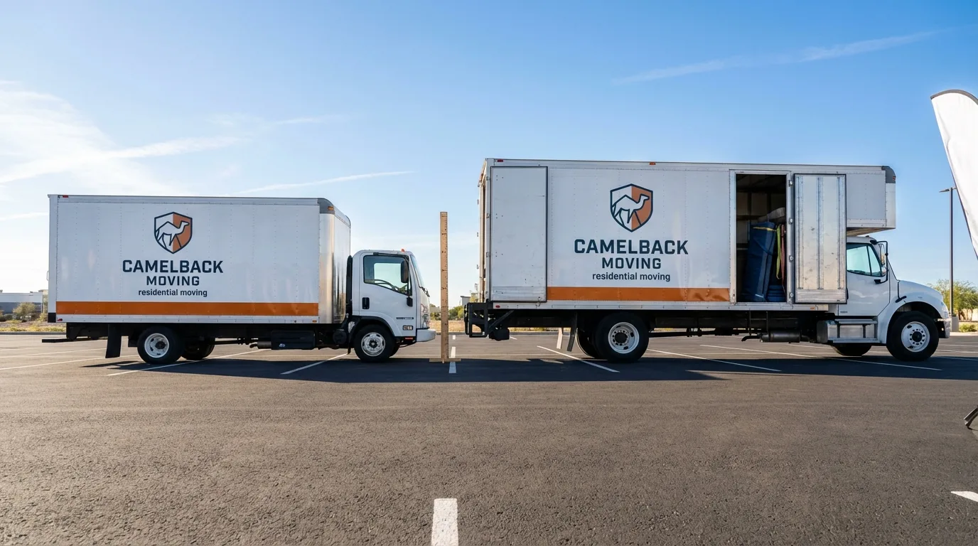Moving truck size capacity guide in Marlborough